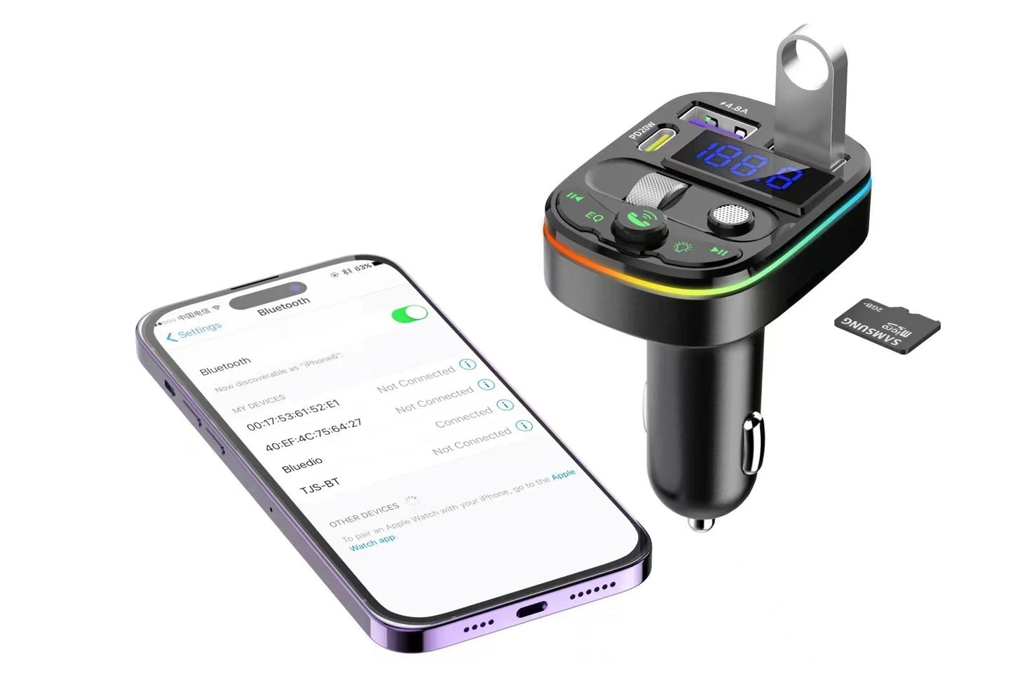 On Board Bluetooth Receiver Mp3 Playback Multi-function