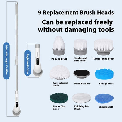 Multifunctional Electric Cleaning Brush Kitchen Bathroom