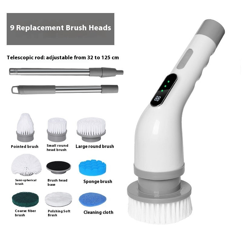 Multifunctional Electric Cleaning Brush Kitchen Bathroom