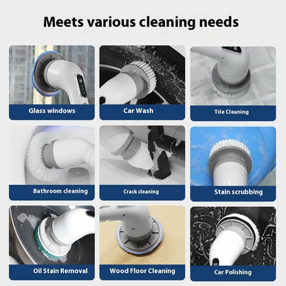 Multifunctional Electric Cleaning Brush Kitchen Bathroom